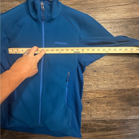 Patagonia Blue Performance Jacket Shell Mens XS - Picture 10 of 11